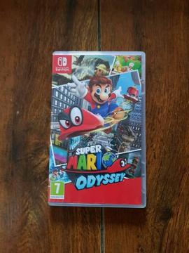 Mario odyssey nintendo switch