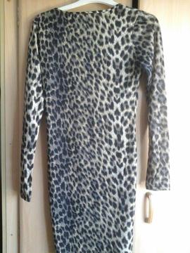 Leopard print dress by A.X size 10