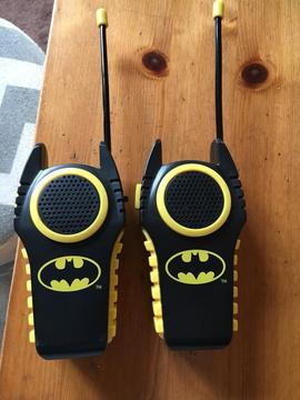 Batman walkie talkies