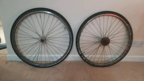 Bike wheels 700c