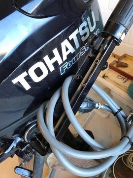 Tohatsu long shaft 5 hp 4 stroke outboard