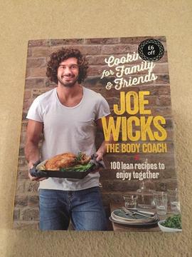 Joe Wicks cookbook, cooking for friends & family