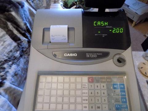 Casio Heavy Duty Programmable Cash Register EPOS