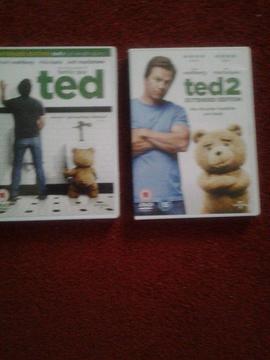 Ted 1 & 2 DVD Set for sale