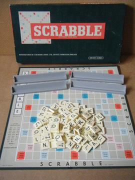 (Scrabble) word board game. By Spears Games 1983. Excellent & complete