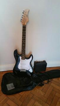 CB Sky Electric Guitar with Amplifier
