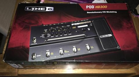 Line 6 pod hd300 Guitar fx pedal