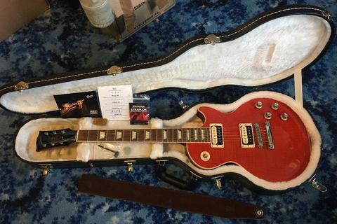 USA Gibson Les Paul – Slash Signature Vermillion – Limited edition (1200 made) MINT