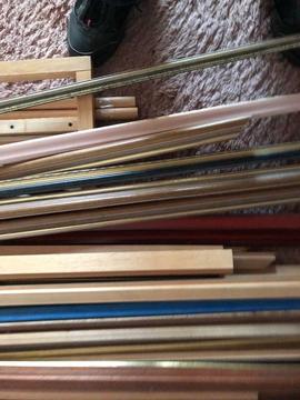 Picture framing wood and moulding