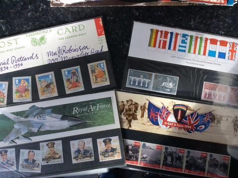 Royal mint first day covers
