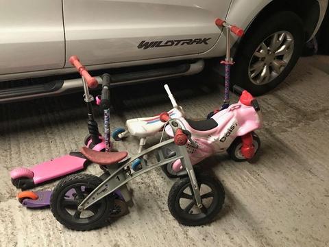 ***Kids bicycles and scooters*** Job Lot***