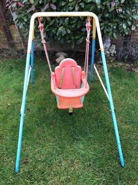 Baby swing for garden