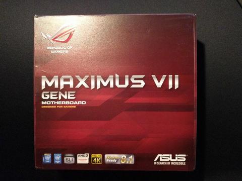 ASUS Maximus Gene VII Z97 mATX Mobo + Intel WiFi AC Card