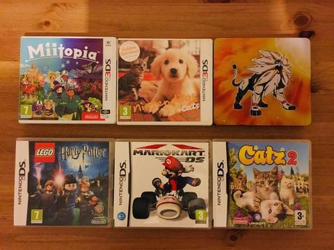 Nintendo 3ds and Ds games