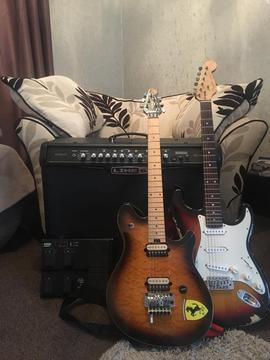 Guitars and amp package !