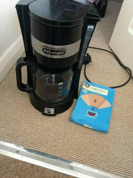 Delonghi Coffee Machine with filters