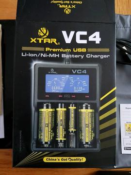Xtar vc4 battery charger