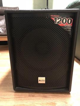 Alto Professional TRUESONIC SUB-15 Active Woofer Speaker 1200W 15