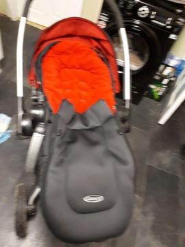 Multi postion graco pram