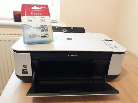 Canon PIXMA MP250 printer with ink