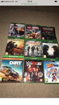 Loads new Xbox one games for sale from £12 each to £35 see pictures ask for prices