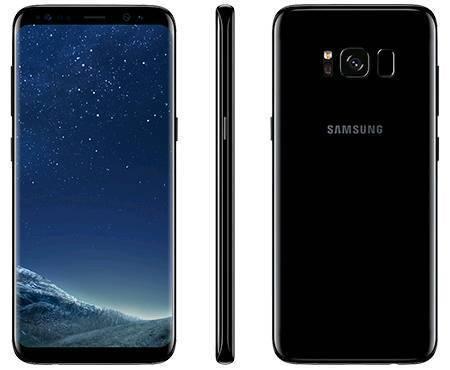 Samsung galaxy s8 and a playstation 4