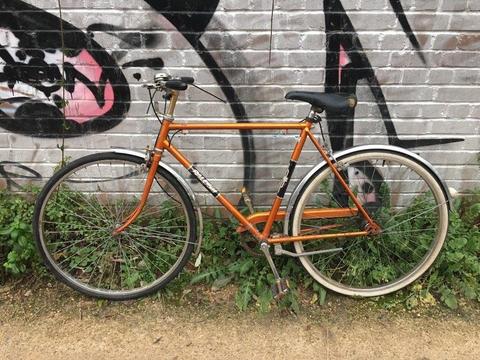 True Vintage Men's Raleigh Single Speed Bike