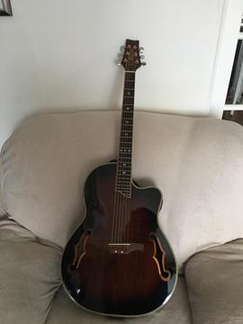 Crafter electro acoustic guitar
