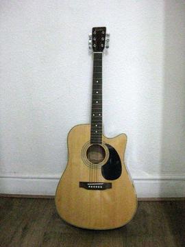 Encore CE 500 Acoustic Guitar and a Soft Bag