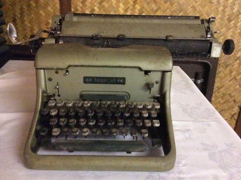 Vintage imperial 66 typewriter for sale