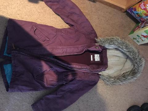 Fat face girls coat