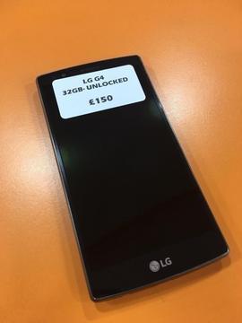 LG G4- 32GB- UNLOCKED- BLACK---- GRADE A---