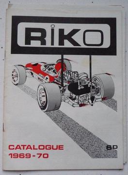 RIKO - NOSTALGIC VINTAGE COLLECTABLE MINIATURE AUTO CATALOGUE 1969 – 70