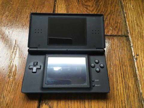 Black Nintendo DS lite console only