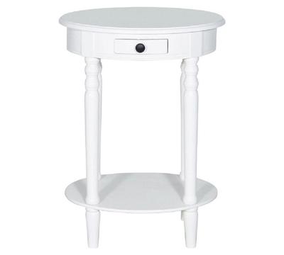 Home of Style Chawston Oval Accent Table - Off White