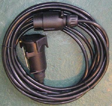 12v 7 Pin 6 Metre Maypole Trailer Extension Lead MP095