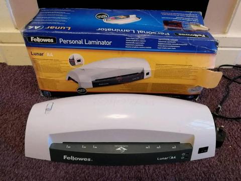 A4 laminator used but in excellent condition