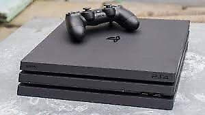 PlayStation 4 Pro with Fifa 18 and GTA5 excellent condition
