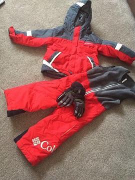 Boys Columbia Ski suit Age 2-3