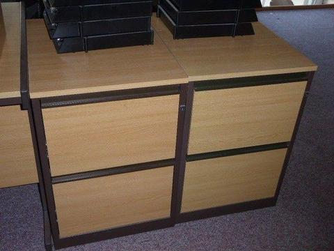 Lee & Plumpton 2 filing drawer free standing unit