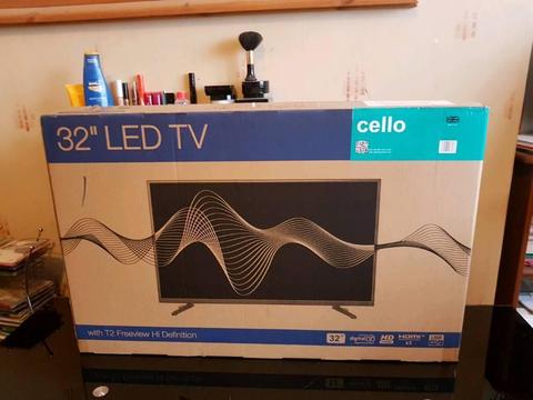 32 in LED tv brand new in box