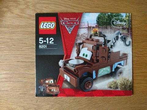 Lego Cars 8201 Classic Mater As New Condition