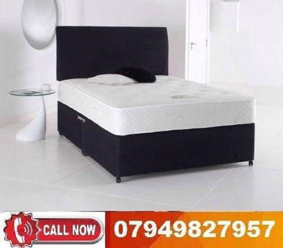 New Offer BLACK FRIDAY SALE--BRAND NEW DOUBLE DIVAN BASE WITH ORTHOPAEDIC MEMORY FOAM