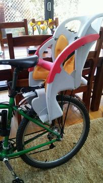 Childs bike seat