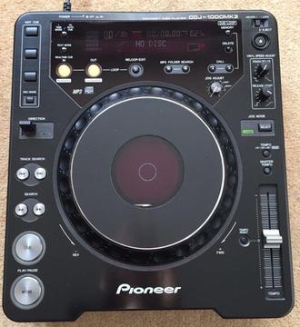 1 X Pioneer CDJ 1000 MK3 With Power Cable - Great Condition!!