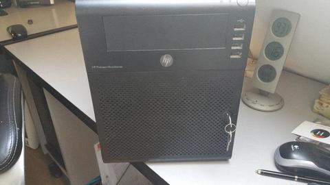 HP Proliant MicroServer N36L with upgraded ram, in perfect condition