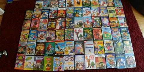 75 children's DVDs inc Disney, Marvel, Pixar etc