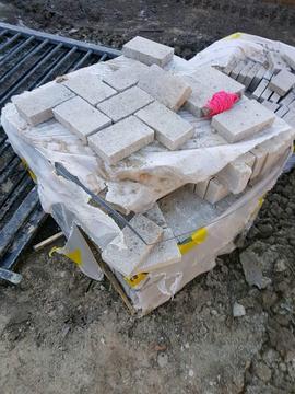 Small concrete blocks