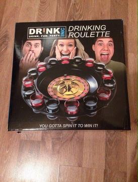 Funny drinking game roullete £5