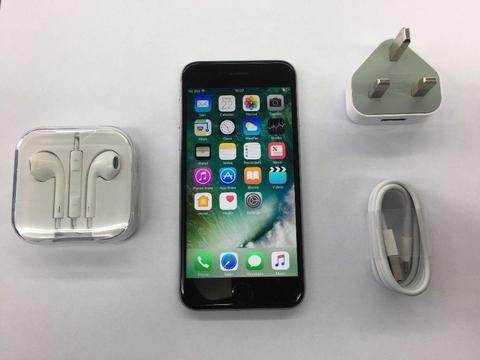 IPHONE 6 BLACK/ VISIIT MY SHOP/ PERFECT GIFT / UNLOCKED / 16 GB/ GRADE B / WARRANTY + RECEIPT